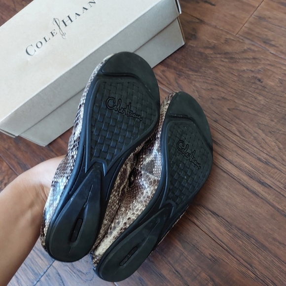 Cole Haan - Snake skin print ballet flats - Picture 4 of 10